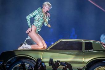 Miley Cyrus encontró fome al público sudamericano