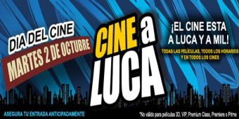 Mañana el cine está a luca