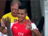 Alexis Sánchez debutó jugando por el Arsenal