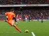 El meta que pasó a la historia por un gol arco a arco