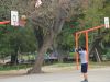 El Parque O´Higgins, un buen lugar para el básquetbol y otros deportes