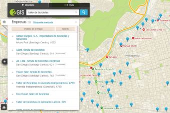 Conoce 2GIS la app que te indica dónde encontrar talleres de bicicleta