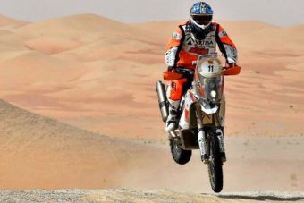 Pablo Quintanilla finaliza en el tercer lugar del Rally de Abu Dhabi