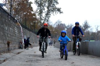 Mapocho pedaleable vuelve en grande