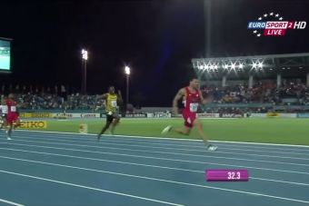 [Videos] EE.UU. derrota a la Jamaica de Bolt en la 4x100