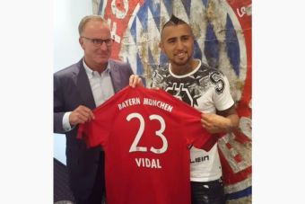 Oficial: Arturo Vidal traspasado al Bayern Múnich