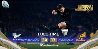 Final Mundial de Rugby 2015: Nueva Zelanda 34 - 17 Australia