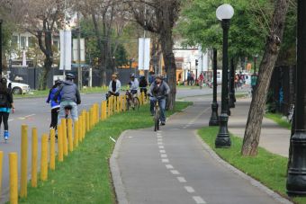 Ruta cletera: ciclovía de Pocuro