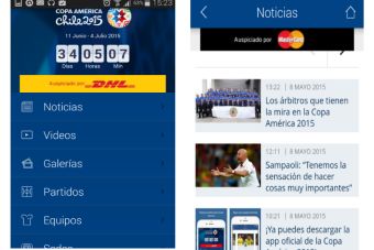 Review: ¿Cómo es la app oficial de la Copa América?