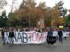 Estudiantes realizaron ayer marchas y tomas de sedes de partidos políticos