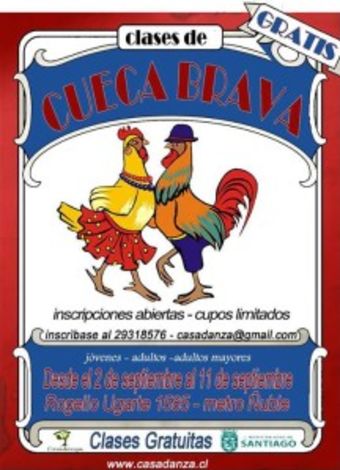 Clases Gratuitas de Cueca Brava (previa inscripción)