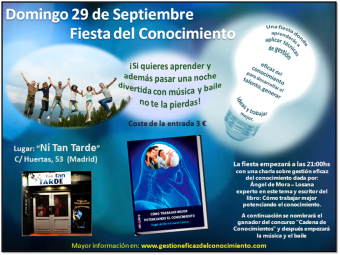 FIESTA DEL CONOCIMIENTO Y CONCURSO DE IDEAS