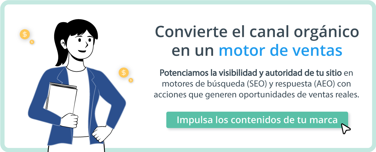Contacta a nuestros especialistas para impulsar los contenidos evergreen de tu marca.