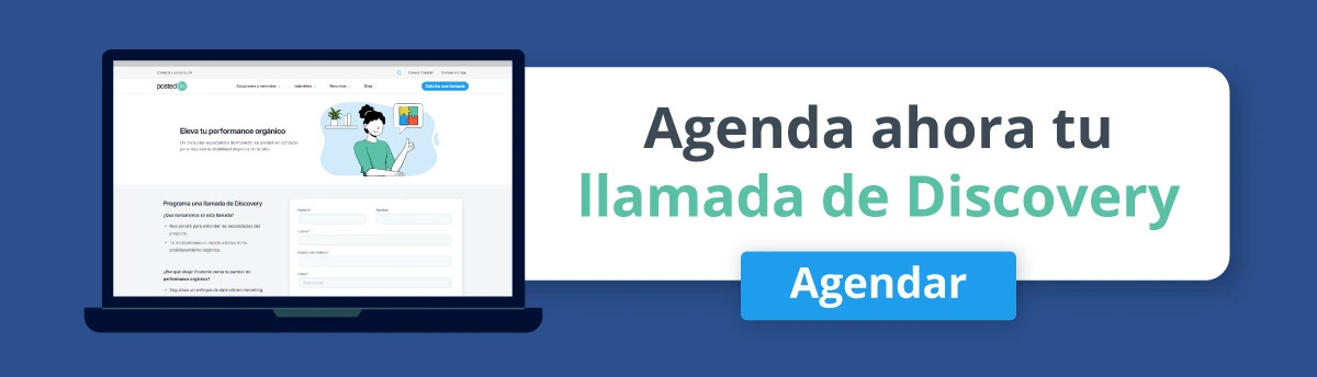 Agenda una llamada para potenciar tu posicionamiento SEO.