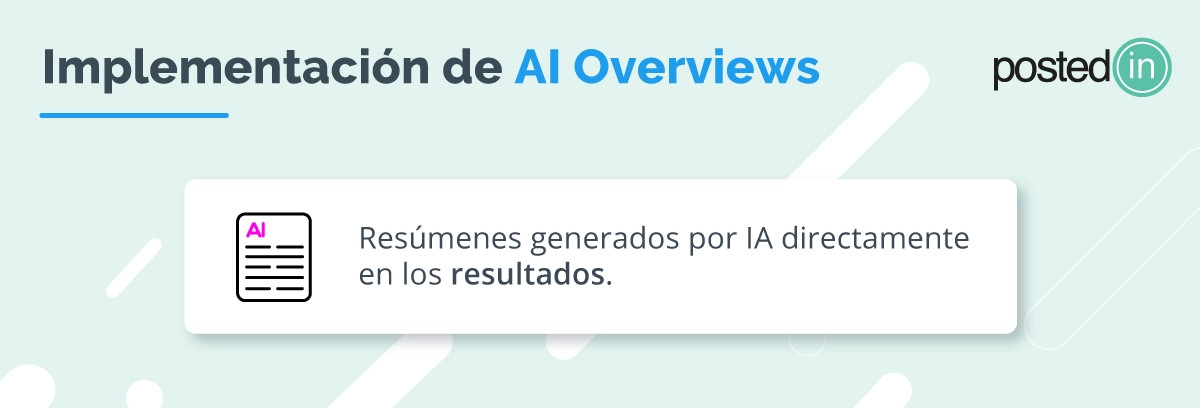 Actualización de AI Overviews en Google