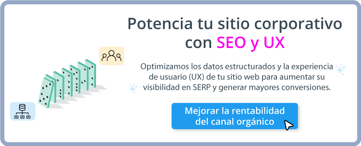 Contáctanos para potenciar tu sitio corporativo con SEO y UX