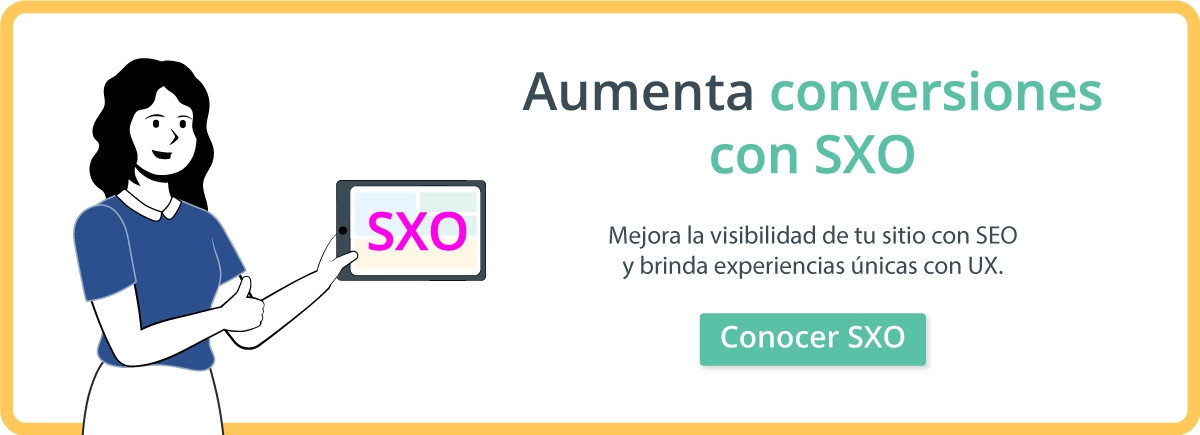 Agenda una llamada para aumentar tus conversiones con SXO.
