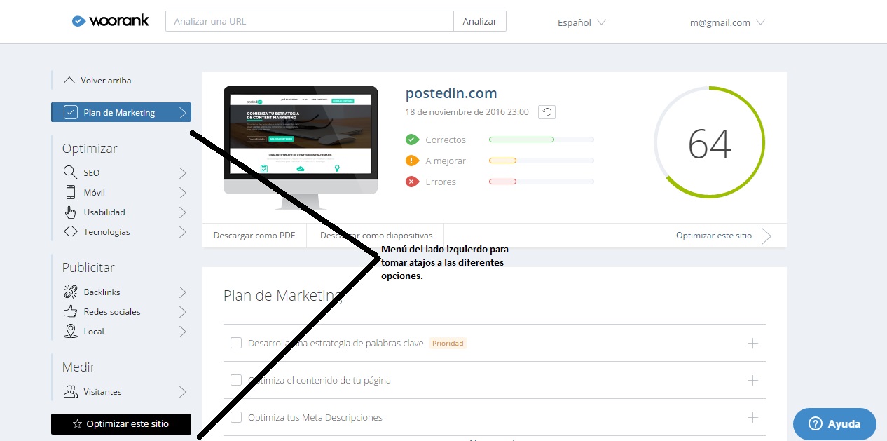 ¿Qué es y cómo funciona WooRank? Postedin