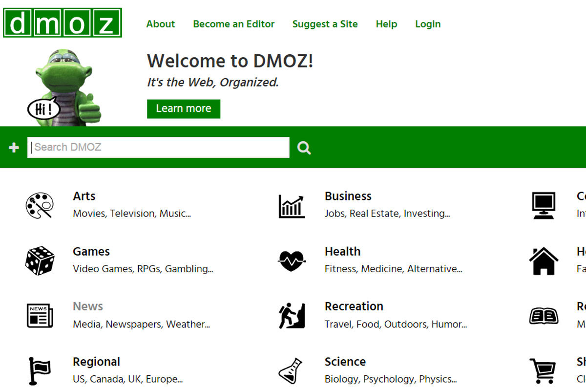 ¿Qué es y cómo funciona DMOZ?                                            Potencia tu estrategia de marketing de contenidos                                            Administra tus contenidos en nuestra plataforma saas