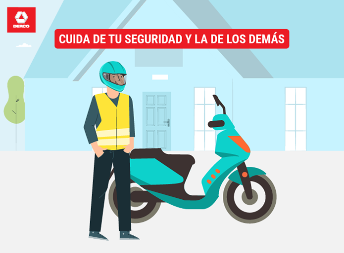 Chalecos reflectantes en moto, normativa y características