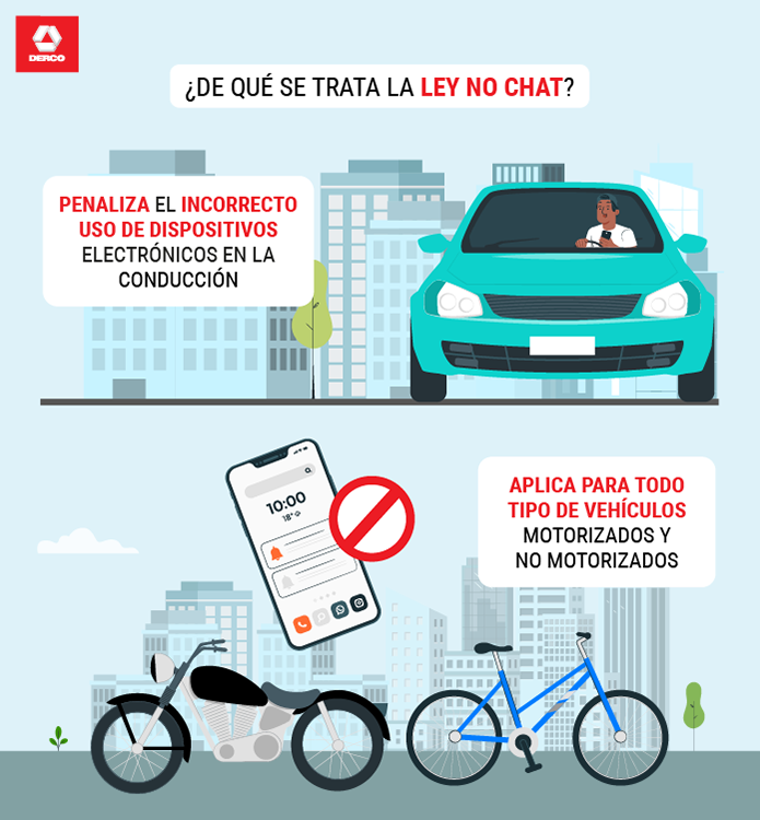 Ley No Chat: ¿Cómo preparar tu auto para conducir usando el celular y  cumplir con la norma? – FayerWayer