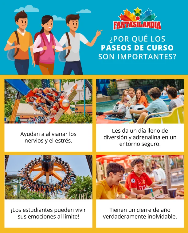 La importancia de los paseos de curso.
