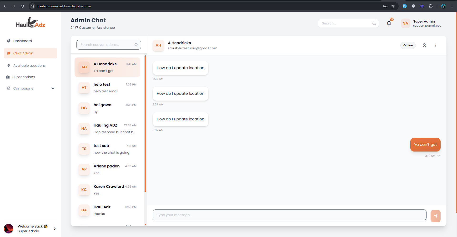 HaulAds – Geo-Targeted Video Ad Campaign Platform with Desktop Integration
