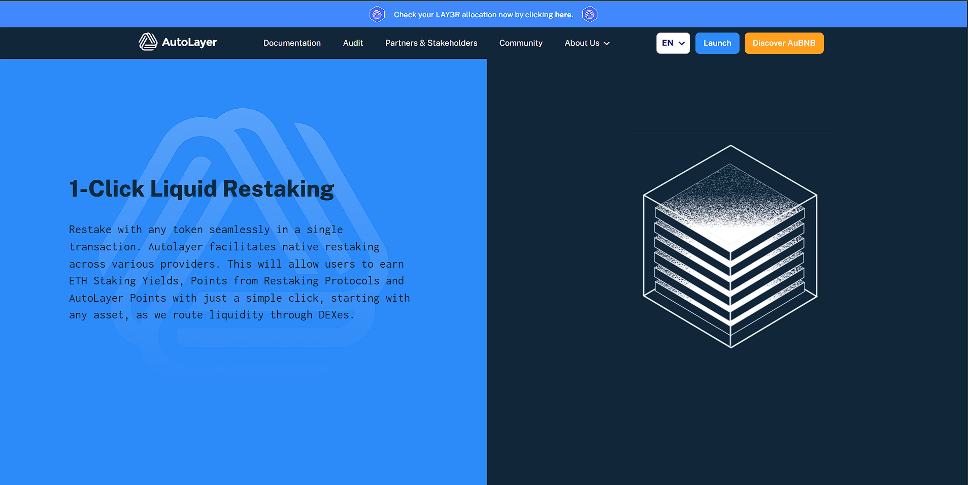 Autolayer – Pixel-Perfect Animated Website Clone with Enhanced Performance