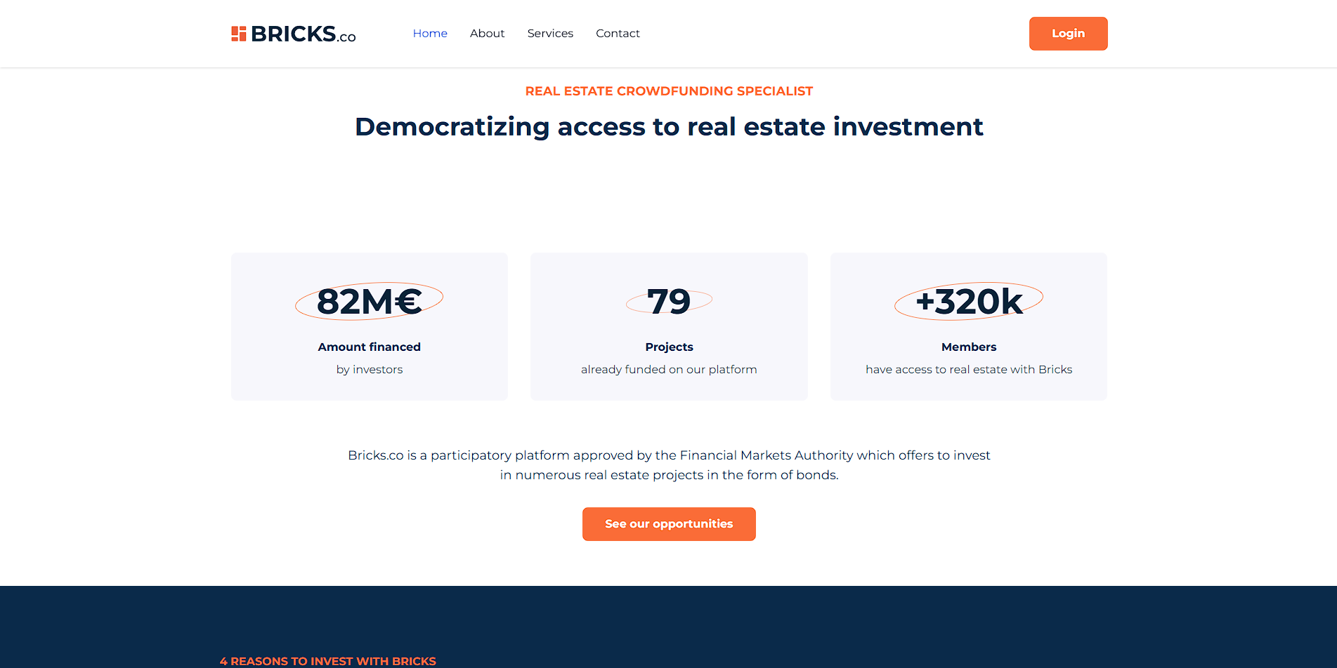 Bricks – Responsive Angular Website Clone with Tailwind CSS