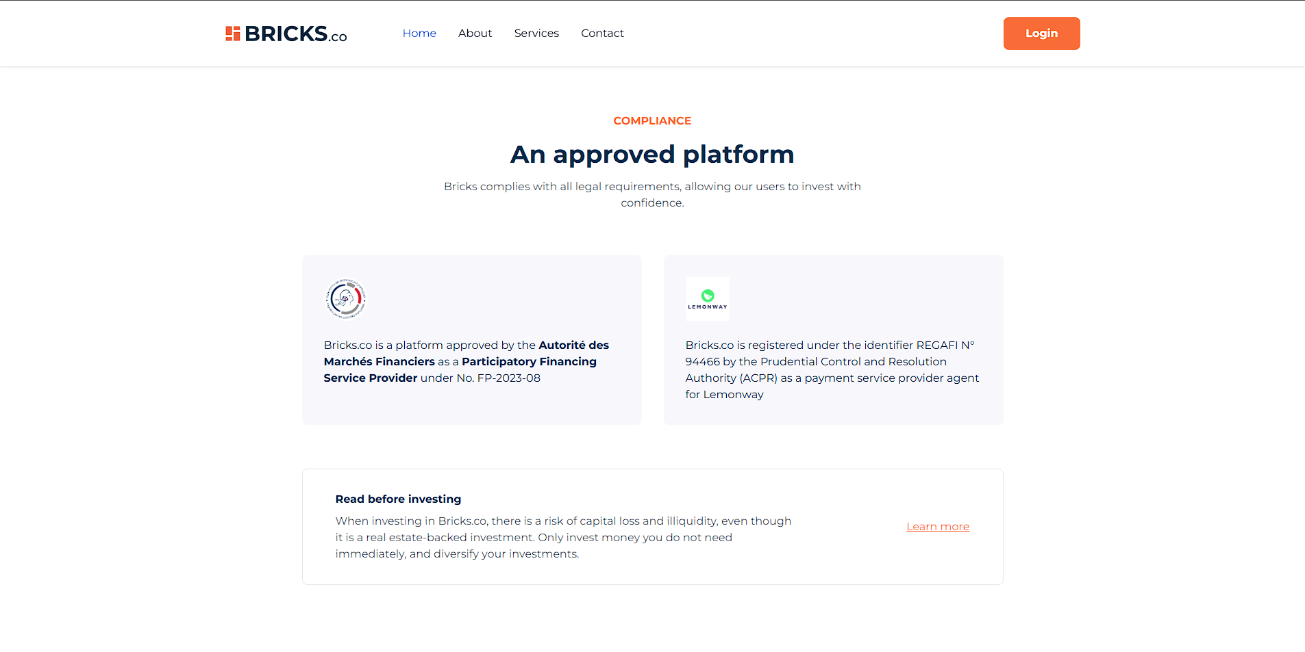 Bricks – Responsive Angular Website Clone with Tailwind CSS