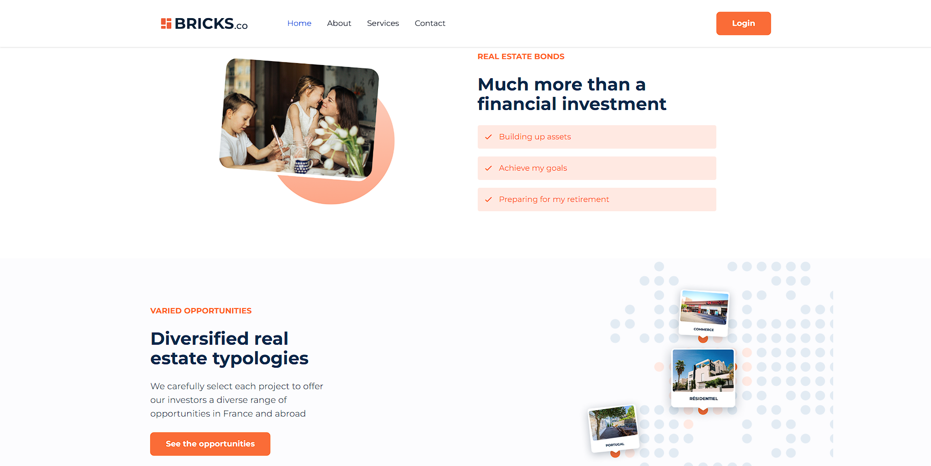 Bricks – Responsive Angular Website Clone with Tailwind CSS