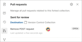 Pull request list