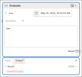 Flows time format