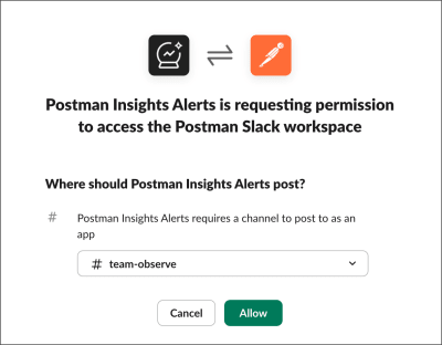 Integrate alerts with Slack