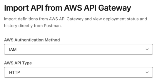Connecting with AWS IAM role
