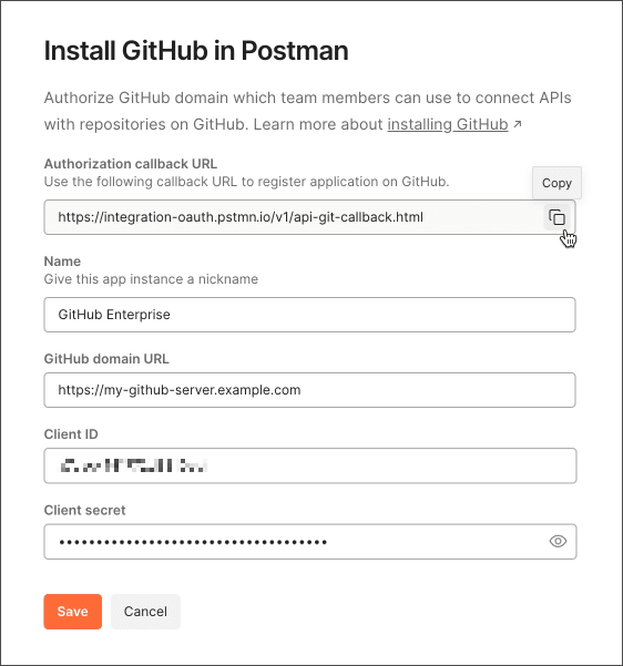 Creating an installed app