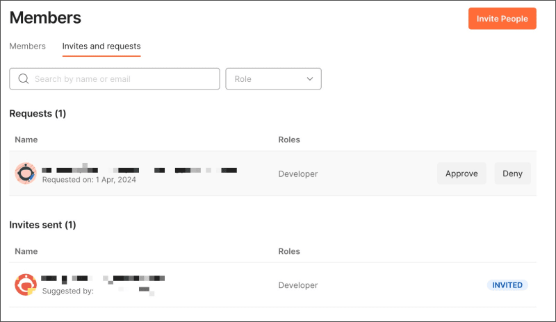 Team Request Approval