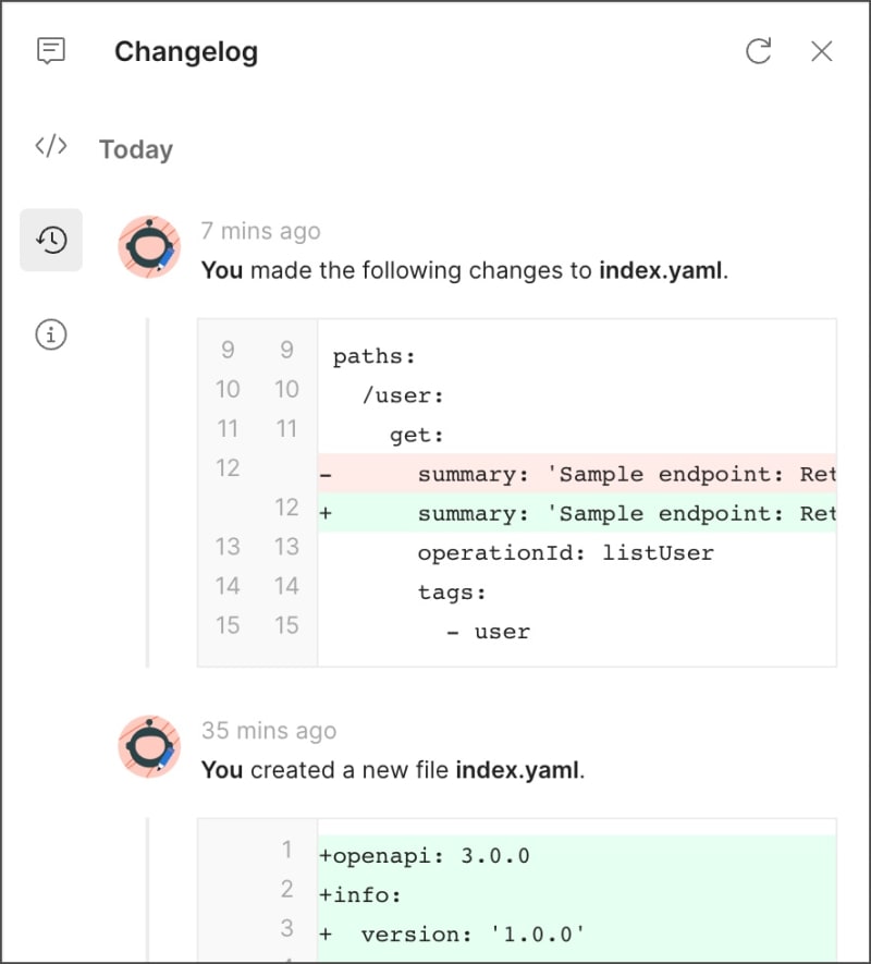 API Builder changelog