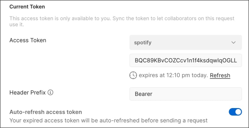 Auto-refresh an OAuth 2.0 access token