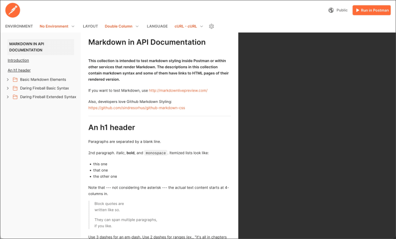 Markdown demo collection