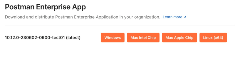 Postman Enterprise app download