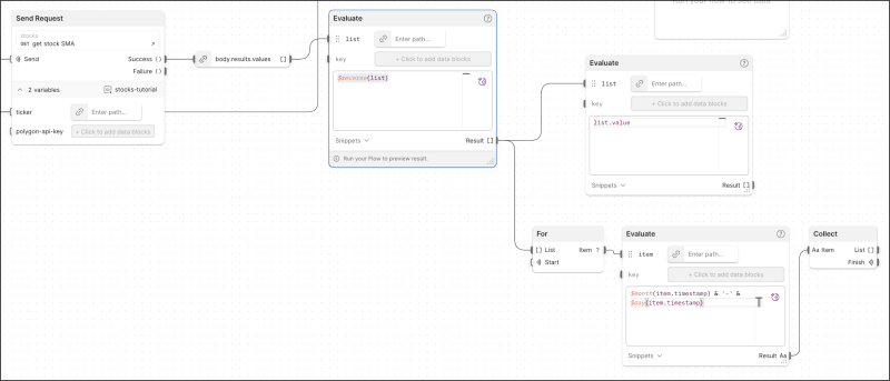 Dashboard flow - step 5