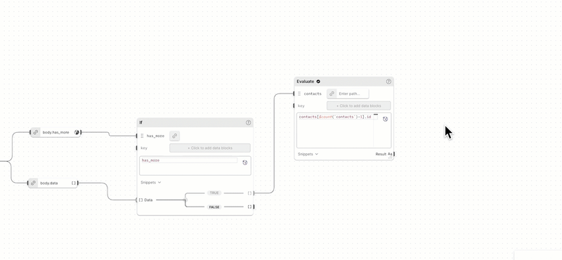 Add another HTTP Request block