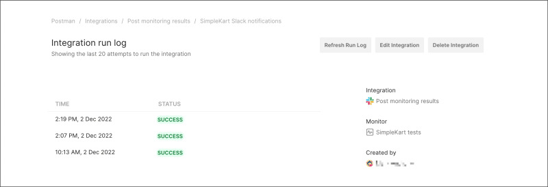 View or edit an integration
