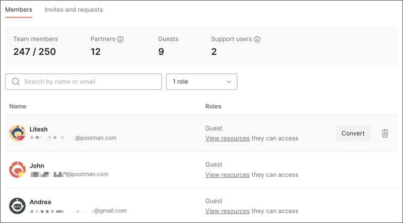 Convert Guest role