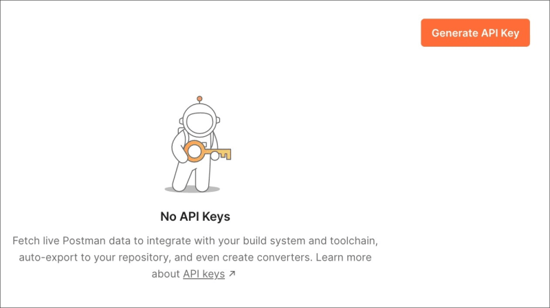 Generate API Key