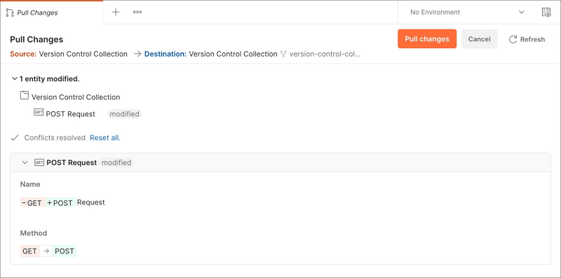 Pull changes into fork