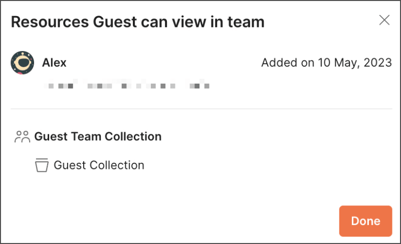 View resources a Guest can view