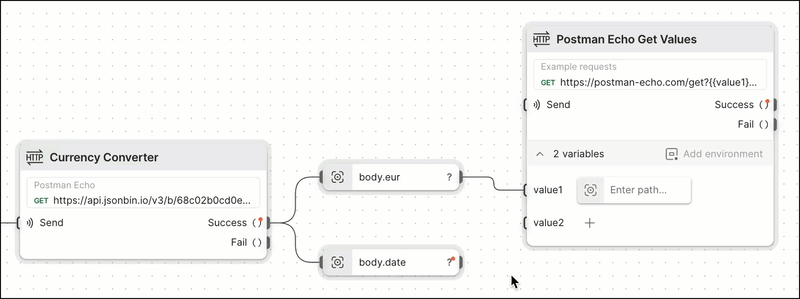 Using selected data