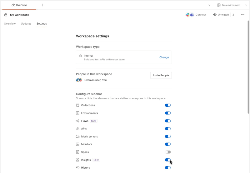 Enable Insights